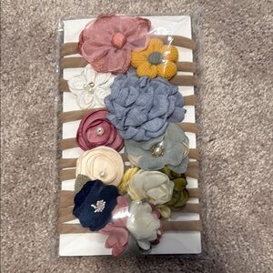 Floral Baby Headbands Set